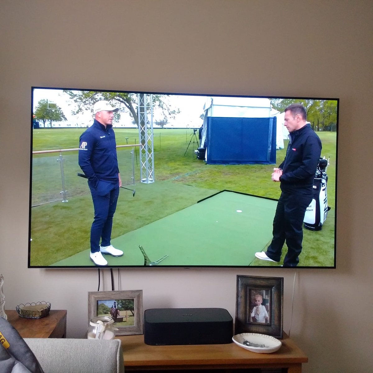 Snaphook_Golf's tweet photo. Matt Wallace using @ThePerfectPutte on @SkySportsGolf , whilst @PGAChampionship we can supply in the Uk @Snaphook_Golf https://t.co/8COYbx5umi