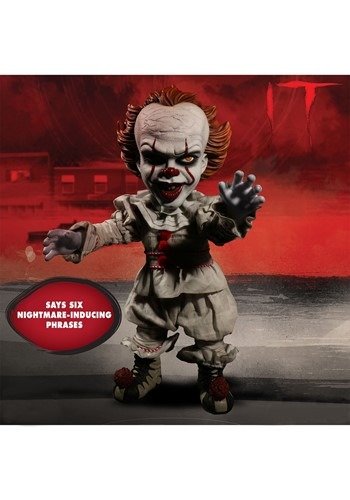 HORRORPRODUCTS's tweet photo. IT Talking Pennywise 15" Doll

Doll is 15" tall
Arms, legs, &amp; head are articulated
Doll speaks 6 different phrases
Officially licensed

Check it out: https://t.co/Yw20sDMSNy https://t.co/cWyV6Ibovk