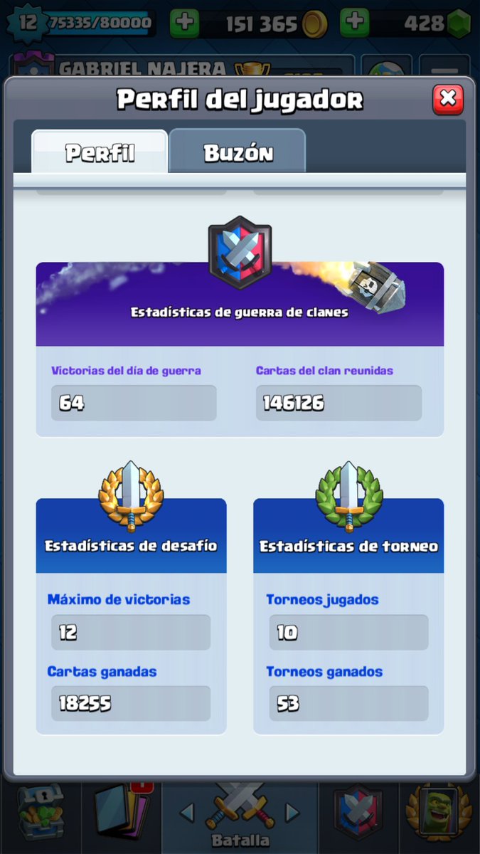 ¡Hola!.
Estoy en busca de equipo de Clash Royale. Apreciaría recomendaciones y/o MD
