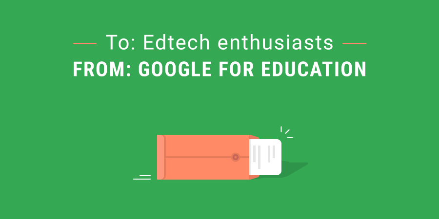 Sign up to receive #GoogleEdu updates all in one place—your inbox. goo.gl/5pZZVk