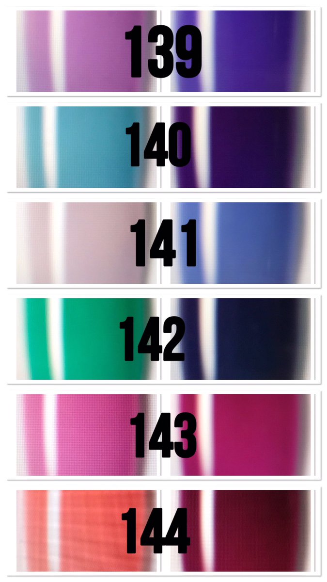 New colours that change when the sun sets!!xx