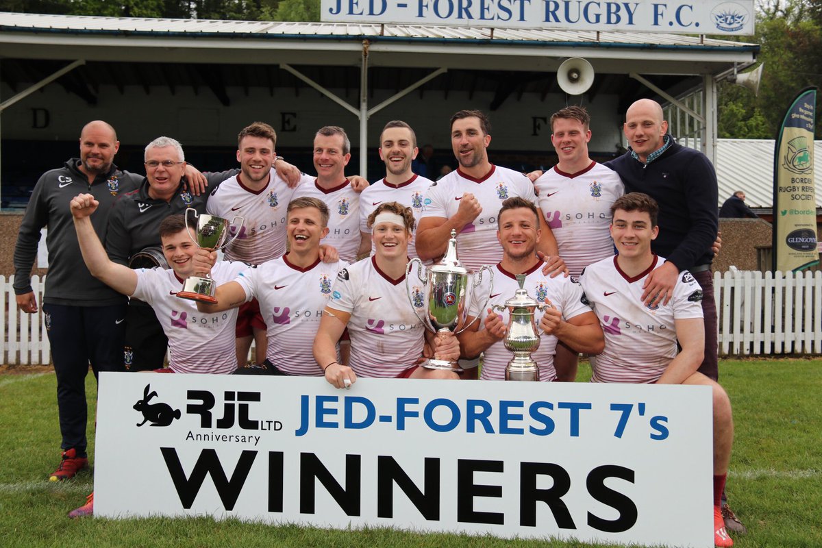 JED-FOREST 7s||WINNERS

An amazing end to a great tournament! We won 31-5 in the final against hosts <a href="/JedforestRFC/">Jed-Forest RFC</a>. The boys collected trophies for being best non-Borders team, winning the #Jedforest7s and being the <a href="/KingsOf7s/">Kings Of The 7s</a> for the third year running! 🏆🏆🏆👑👑👑