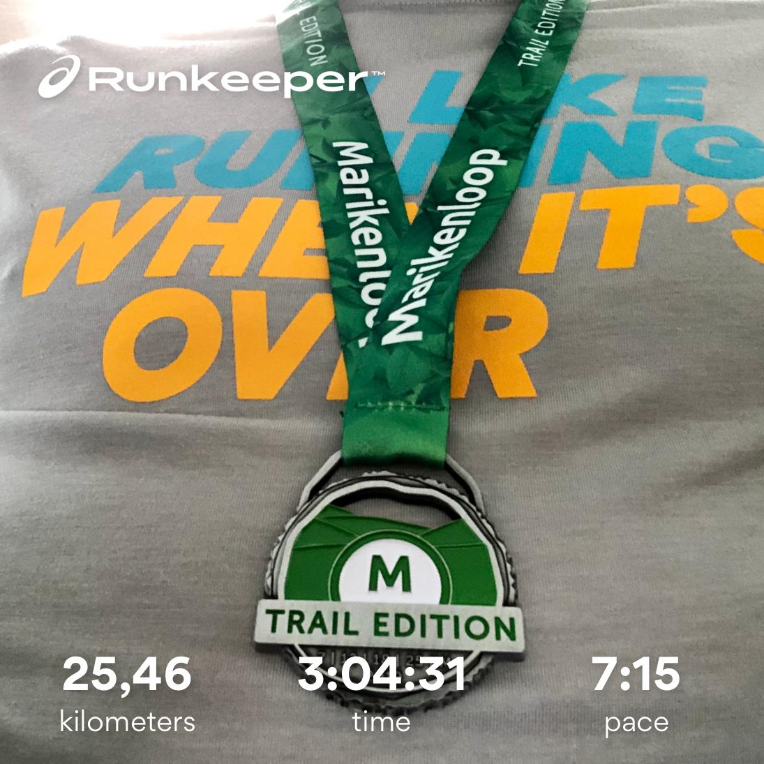 RoelH's tweet photo. According to the website the toughest trail run in The Netherlands… 25k with around 700 height meters.
And it was really really tough. But fun too. Especially afterwards 😉.
#marikenloop #trailrunning https://t.co/Pn8xNVg22X