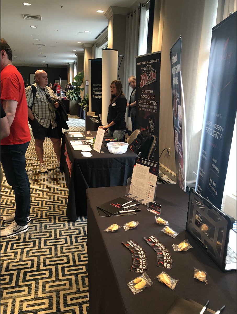 vonahisec's tweet photo. Day two of NOLA Con! #vonahisec #nolasec #nolacon #cybersecurity https://t.co/hvuga6SLoF