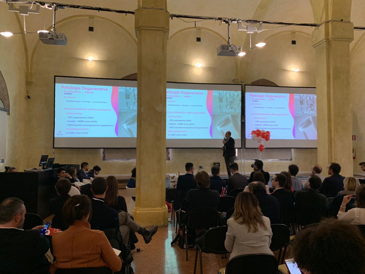 BacktoWork24's tweet photo. 🥇E' @StemSelSrl la vincitrice dell'#InvestorTime allo #StartupDay organizzato da @almacube
👏 Congratulazioni al Prof. Pierluigi Reschiglian e a tutto il team!!
▶️#StemSel è anche in #crowdfunding, scopri la campagna e contribuisci al suo sviluppo👉https://t.co/fuaChZSZCJ https://t.co/hPhT5jzIkB