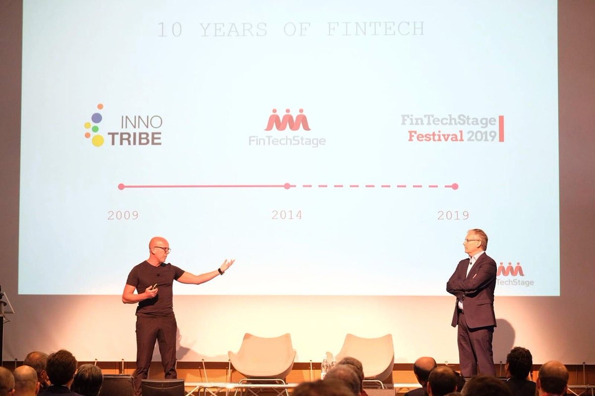 matteorizzi's tweet photo. Presenting 10 years of #FinTech at #ftsfest19 #FinTechStage https://t.co/g1F2y7NRsI