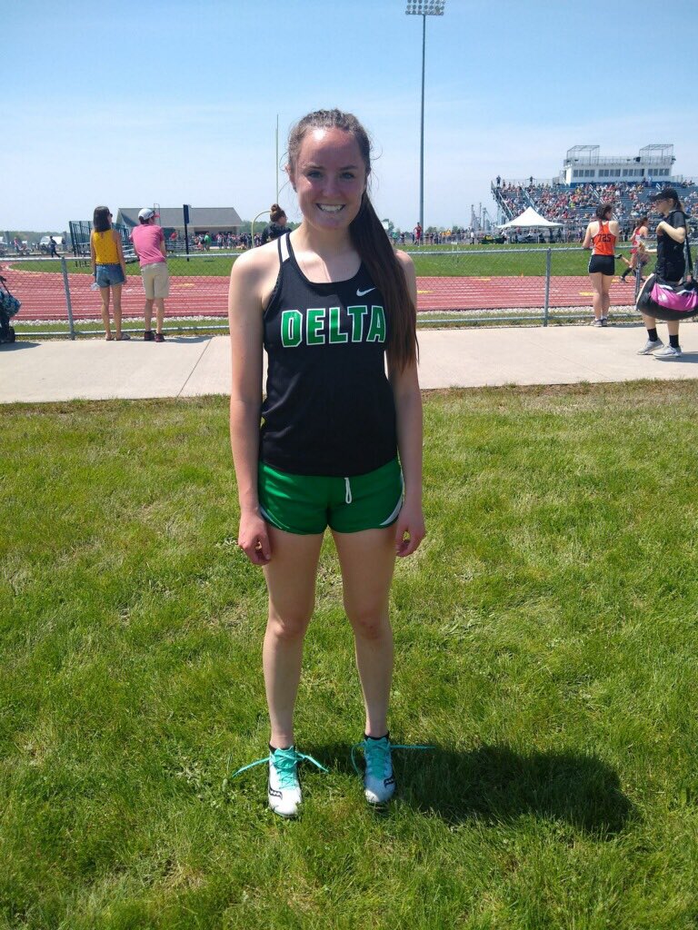 Cassandra Lee is your 300 Hurdle District 🏆 in a time of 48.63! ⁦<a href="/PDY_Schools/">Pike Delta York</a>⁩
