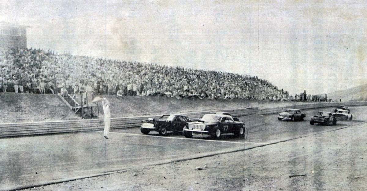 Riverside_NS's tweet photo. // BIRTHDAY SALE REMINDER // It was 50 years ago right about now that the first-ever stock car races were being held at Riverside. Celebrate with a #RIS50 50% discount on official RIS swag. Ends tonight at 11:59 p.m. ADT. Visit our online store:  https://t.co/D5FIs11X9m https://t.co/FUC4ejSbRW