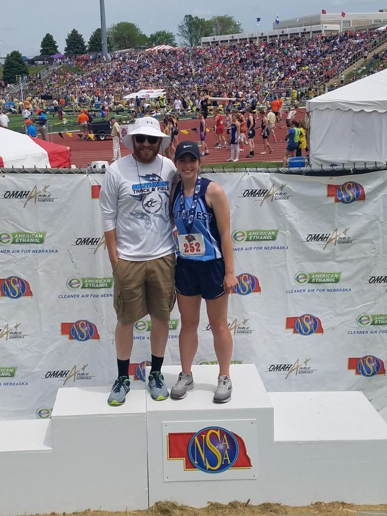TersenArnold's tweet photo. Congratulations Nicole on earning another State Track medal! #Riders https://t.co/QkZjy1Xrc0