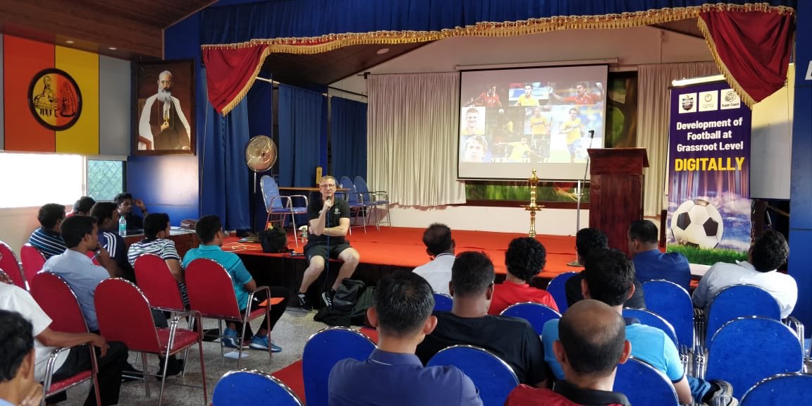 CupSubroto's tweet photo. Some more moments captured during the 1st public workshop on digitalization of SubrotoCup in Trivandrum- Kerala. Thanks to all participants &amp; #JobyJustin, @IAF_MCC officials &amp; wonderful People of Trivandrum. 🙏🏼⚽️🇮🇳 #Grassroots #Football  #IndianFootball #Youthcup #Diamondjubilee https://t.co/fBXbBErFAD