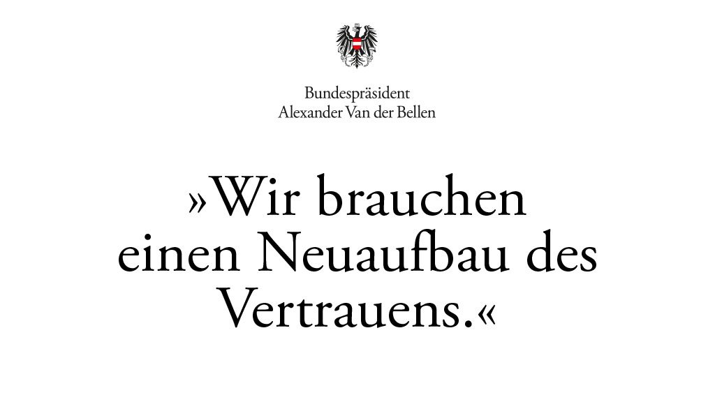 vanderbellen's tweet photo. Erklärung zur aktuellen innenpolitischen Situation in #Österreich ➡️ https://t.co/tKsWVxnwvo https://t.co/LtHFJyM9Un
