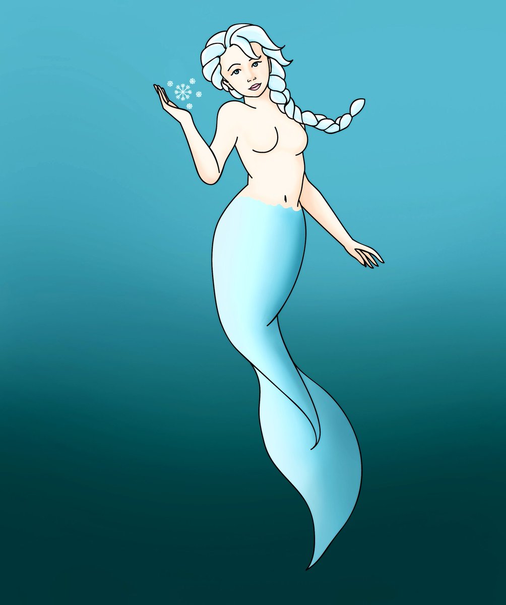 estmor_xey's tweet photo. Día/Day 18 - Hielo/Ice
Una sirena Elsa ❄️
.
A mermaid Elsa ❄️

#mermay #fanart #frozen #mermay2019 #mermaid @ConoceArtistas https://t.co/NEmOexhRCc