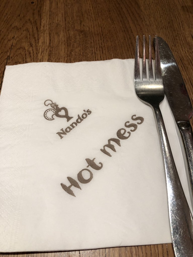 Nancey_23's tweet photo. But first a cheeky Nando’s
#nandos #dinner #gamers #need #eatingout #quickmunch #cheekynandos #letsgo https://t.co/yMxAfujUKy