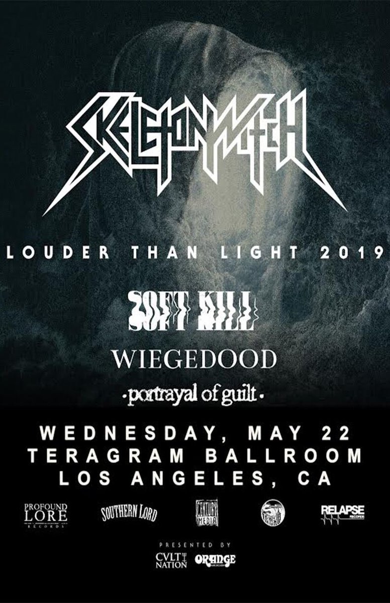 GrillEmAll's tweet image. Our DTLA pals at @TeragramLA have blessed us with a few pairs of @Skeletonwitch tix to give away! Smash that RT for your chance to score!