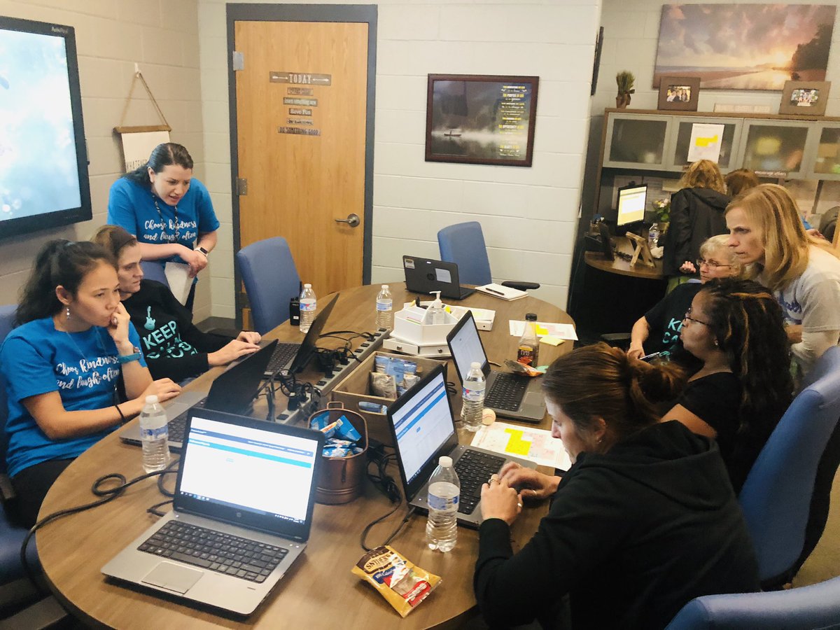 dr_waldrop's tweet photo. #TMESEagels display such passion, dedication, laughter, and love for what we do daily! https://t.co/tY0ztWD4AX
