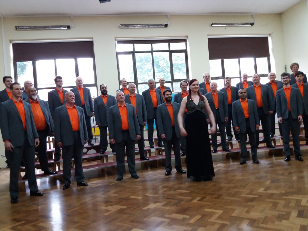 Huge thanks to all who came to see the first performance of our contest set for #BABS19, and to <a href="/simon_arnott/">Simon Arnott</a> for some exceptional.coaching and preparation. Onwards to Bournemouth!