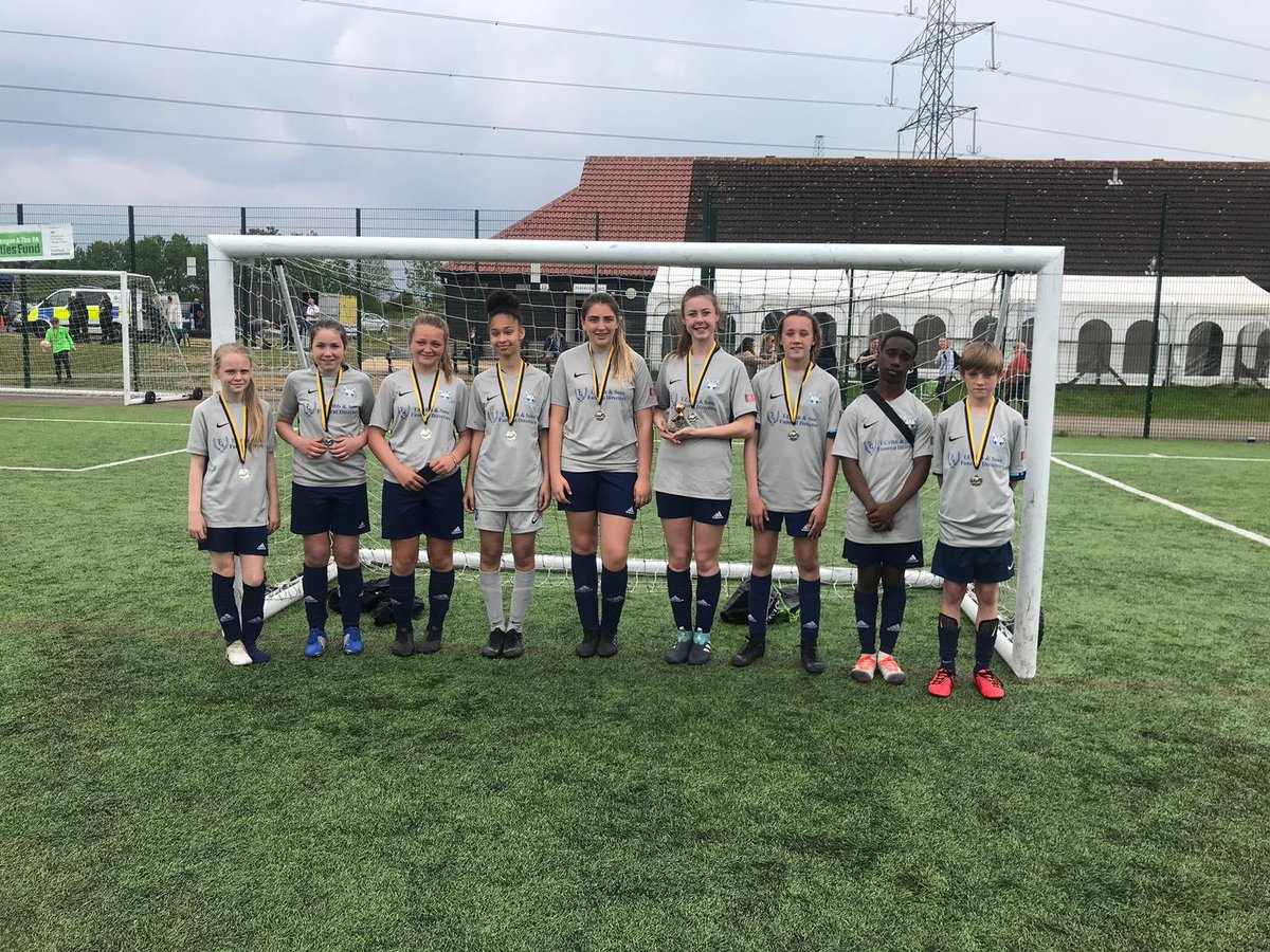 The <a href="/emh_girls/">EMH Girls F.c</a> u14 battled with some quality boys teams and made the final but finished runners up after penalties.
Congratulations to st cleres who won the final.. Big thank you to kickoff@3 and the Essex police for what was a great day for girls football.