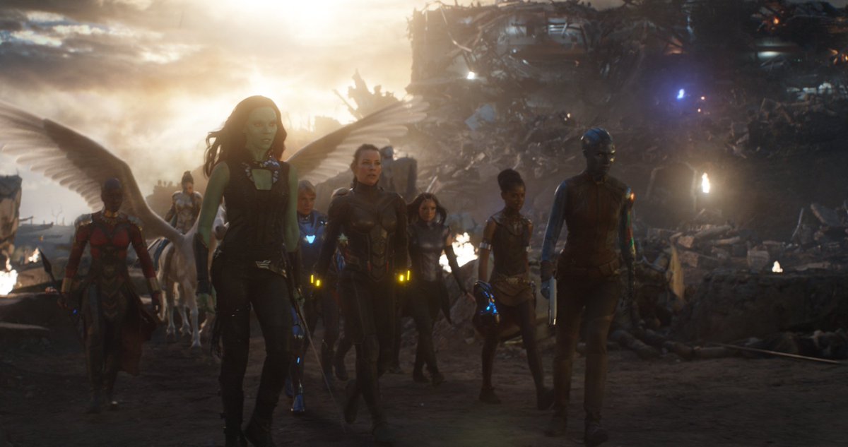 Marvel's tweet photo. What was your favorite moment from Marvel Studios’ #AvengersEndgame? See it again in theaters: https://t.co/i4uYNoZI3j (1/2) https://t.co/P1LiYZ9OQK