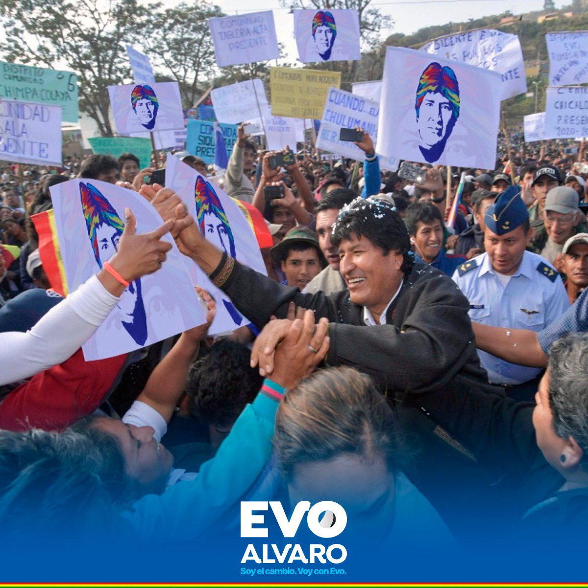 SedCom_Ch's tweet image. -Con @EvoEsPueblo, Bolivia se volvió el país con más crecimiento en América del Sur. ¡Vamos adelante con Evo! #sigamoscambiandojuntos.