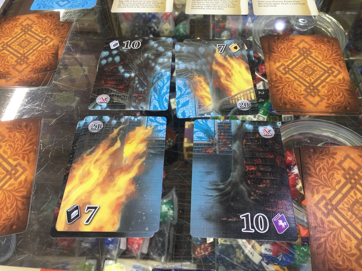 michaeldilisio's tweet photo. Won #FireintheLibrary on 2019-05-18 with 2 players, winning score: 126 #bgstats https://t.co/JR7tIsSm0K