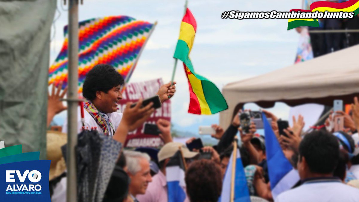 SedCom_Ch's tweet image. La Bolivia de @EvoEsPueblo es el país con el menor índice de desempleo de América del Sur. Sigamos por el camino justo con Evo. 
#sigamoscambiandojuntos