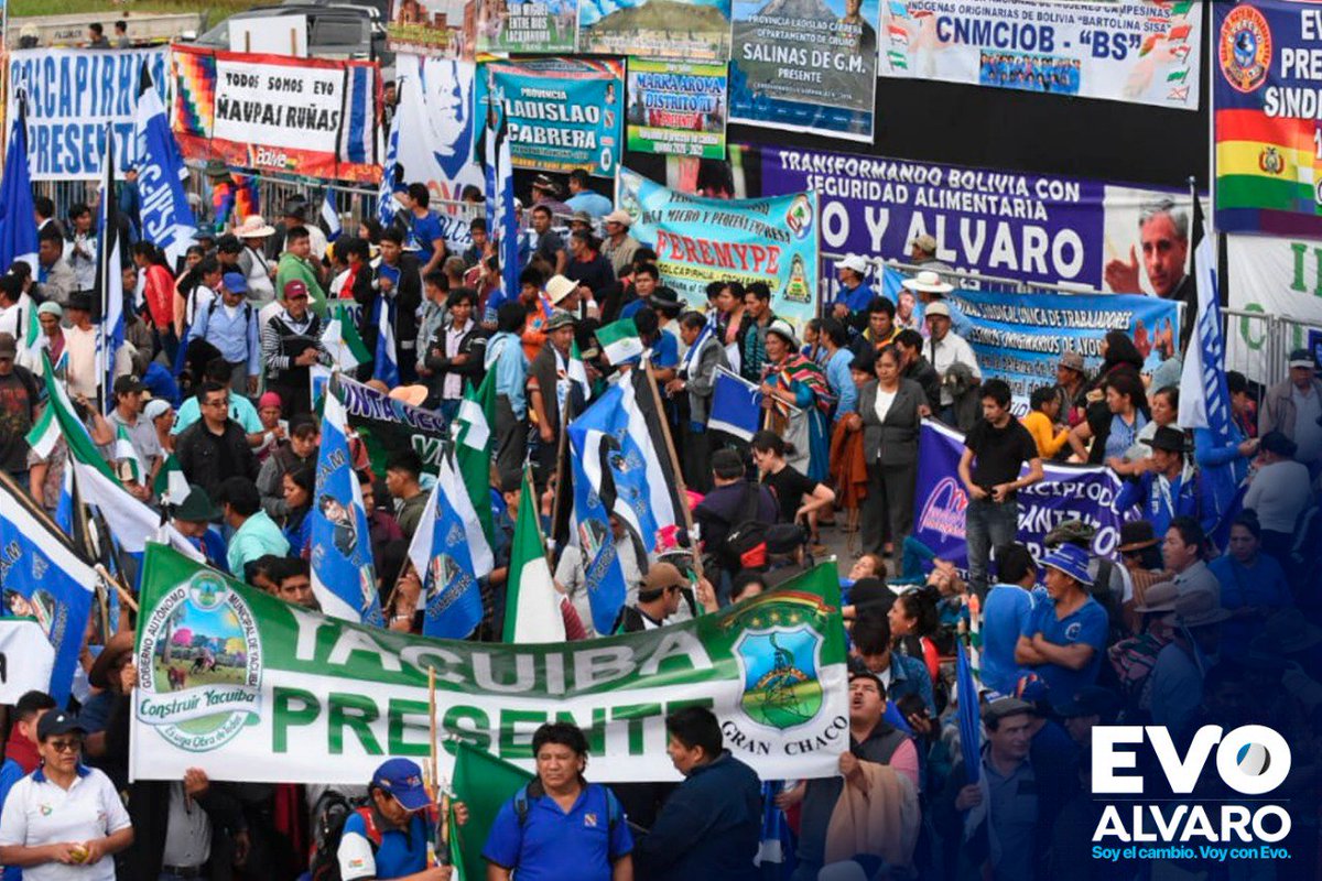 SedCom_Ch's tweet image. La Bolivia de @EvoEsPueblo es el país con el menor índice de desempleo de América del Sur. Sigamos por el camino justo con Evo. 
#sigamoscambiandojuntos