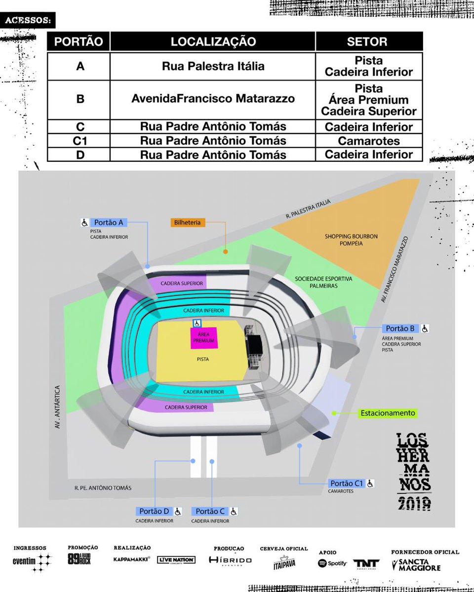 Está chegando a hora do show do Los Hermanos em São Paulo! Confira algumas informações importantes para que você possa curtir ao máximo o show, sem nenhuma preocupação!