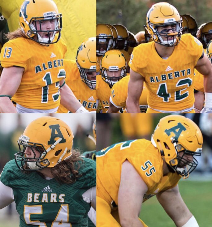 Blessed and extremely excited to announce that I have received my first USports offer from my home town University of Alberta Golden Bears🐻💚💛 <a href="/HATitansFB/">Harry Ainlay Titans</a> <a href="/UABearsFootball/">University of Alberta Football</a> <a href="/chatfootball/">CanadaFootballChat</a>
