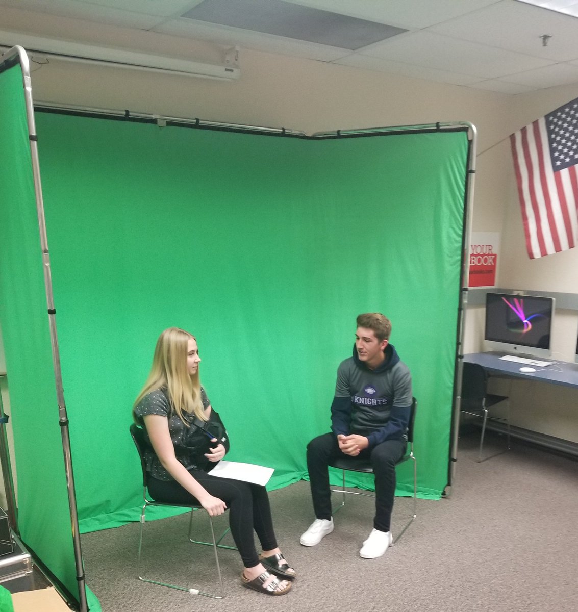 AcpDeca's tweet photo. ACP DECA kicked off the 1st Annual Sports Media Day! Look forward to seeing @ACPAthletics perform next year and seeing this event expand! @ACPFootball17 @ACPVolleyball @AcpWrestling @ACP_Golf_Team @ACPKnightsHoops https://t.co/ybCagKrUK9