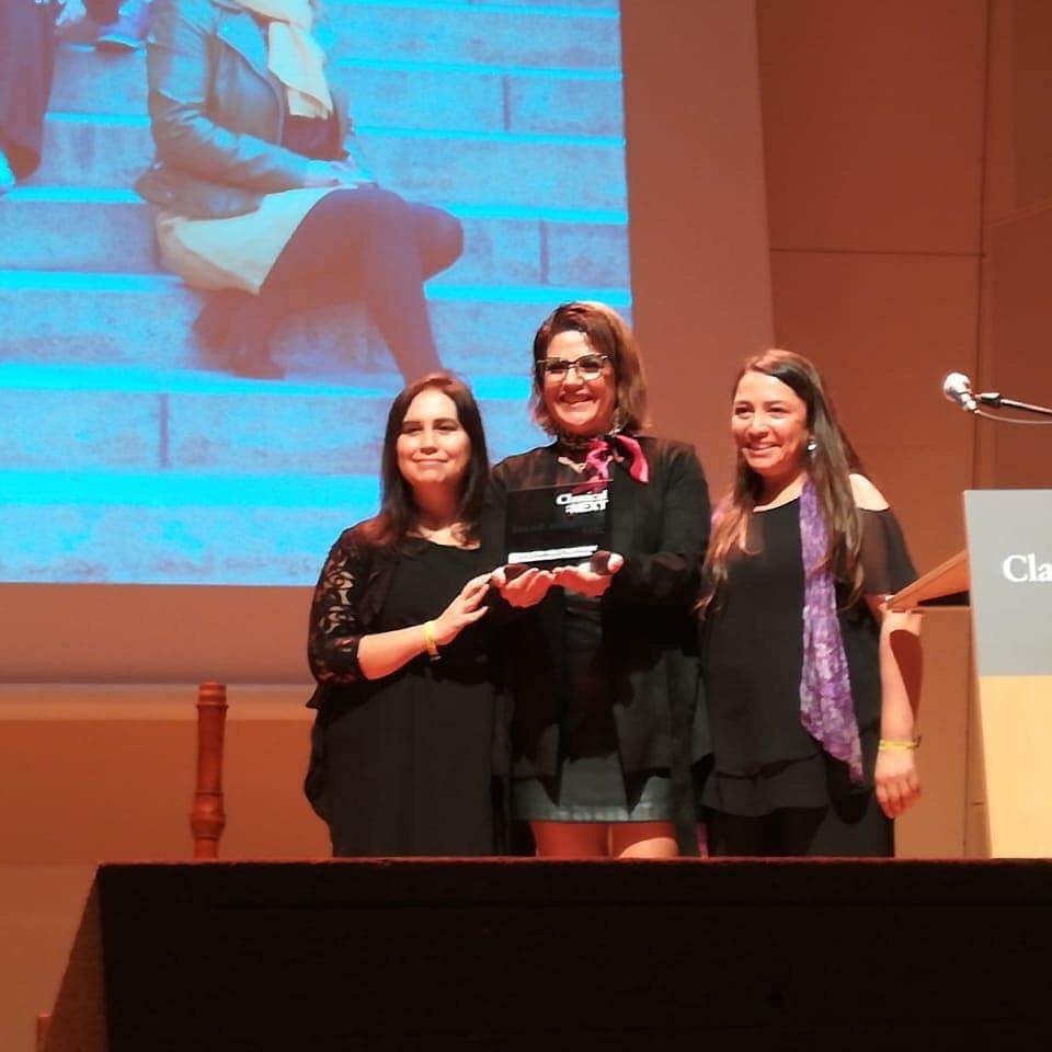 Colectivo de mujeres compositoras “Resonancia Femenina” gana premio internacional de música clásica “Classical Next Innovation Award 2019” en Holanda. Plataforma global Classical Next decidió homenajear a las mujeres en la música, nominando a proyectos de 37 países diferentes.