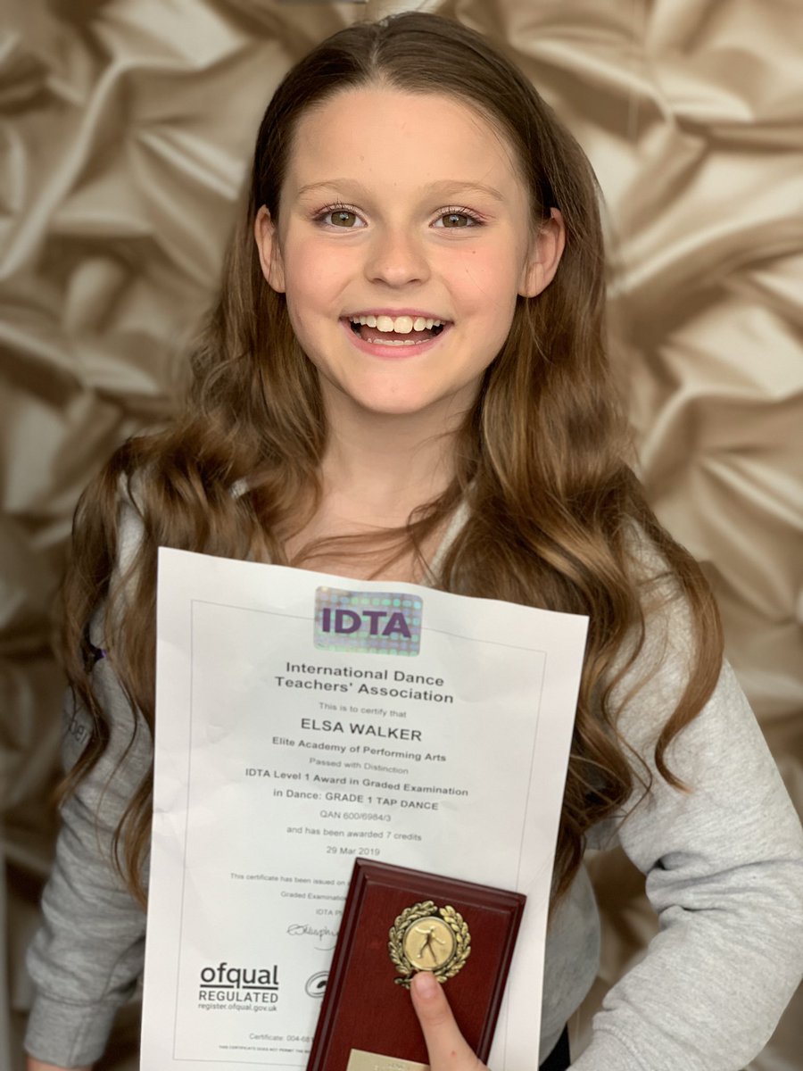 ElsaLouWalker's tweet photo. Today has been a good day! I came joint 4th in Song and Dance and I got my Grade 1 Tap results - I got a Distinction! Tap is not my forte and I’ve had to work really hard - but it’s paid off! #tinydancer #tap #grade1tap #distinction #dancer #childdancer #childactor #childmodel https://t.co/fC4DipMJLI