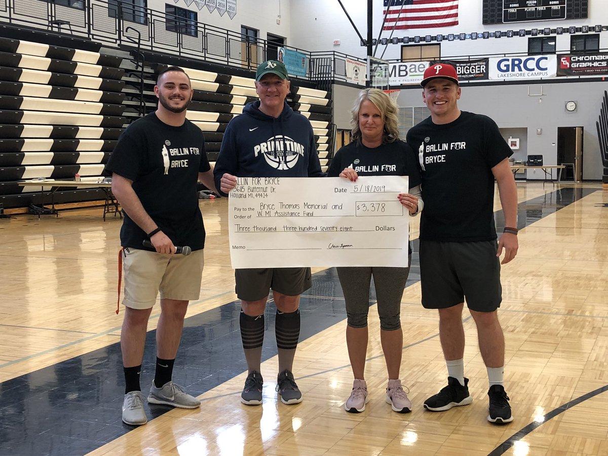 <a href="/Ballin4Bryce/">Ballin For Bryce</a> <a href="/shoey_02/">Sean Hoey</a> <a href="/Chase_Spooner/">Chase Spooner</a> Our hearts are full of gratitude for all of you! Thank you for honoring B and helping provide scholarships/equipment for kids to play the game they love! #BAT