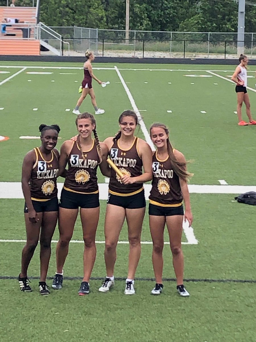 XCChiefs's tweet image. 4x2 gets to work another week as their 2nd place finish qualifies for a trip to state. Way to go ladies!!