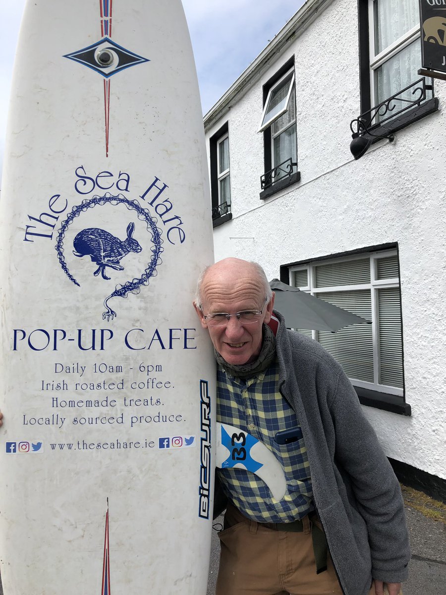 TheSeaHare's tweet photo. So it’s been all go with special thanks to #johncoll sculptor for designing the logo @Rebecca_Coll @canningart for the map of the area. This ain’t no normal cafe 😜with the two mad hares in the thick of it @IrishTimesFood @TheSundayIndo @visit_galway @katymcguinness #galway https://t.co/0UAPqt9qcb