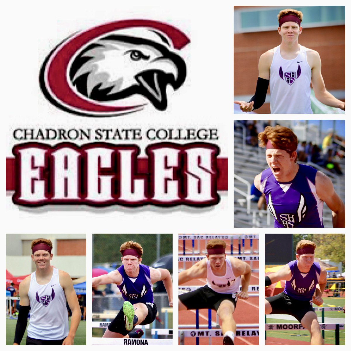 CoachDeTamble's tweet photo. COLLEGE COMMITTMENT ALERT!After a record-breaking season and a trip to CIF Finals, #shhsTRACK hurdler DYLAN FRANCIS has committed to @chadronstate in Nebraska! @Dylan_Francis18 leaves Shadow Hills as the record holder in the 110m hurdles (14.64). @AthleticsSHHS @DesertSunSports https://t.co/EXBuFGXeXk