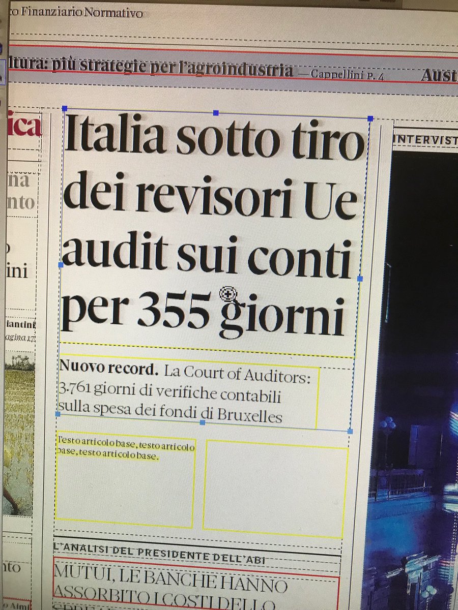 ⁦⁦⁦chissà, magari per fare avanti e indietro hanno preso un volo Alitalia⁩... domani sul Sole