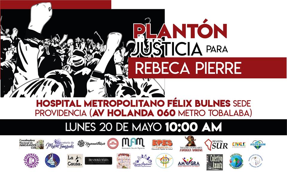 Omujeresymedios's tweet photo. Rebeka Pierre eligió este país para abrazar la vida, y cayó en una calle de Santiago, abatida por la indiferencia de un sistema de salud público negligente e inhumano.
No habrá justicia para Rebeka pero llenaremos las calles con gritos de rabia y rebeldía.
#rebekapierre https://t.co/wJ3SRiPV0Z