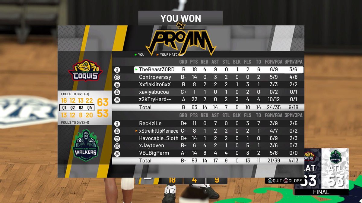 SelectCoquis's tweet image. Great Series to @WRWalkers was very hard series that @RecKziLe  is very OP 😩 but we survive to pass to the finals in #WRSelect🔥 @WRproamleague @ProphecY_WR_SL @SinFiltro2k @Miles_Israelite @Big_Brudda_PURP #rePResent🇵🇷🇩🇴