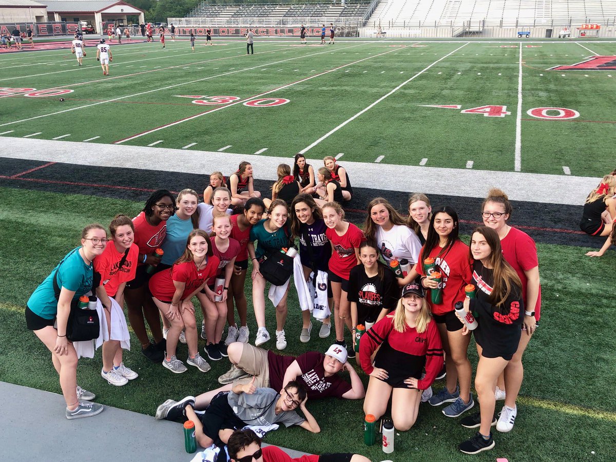 lths_sportsmed's tweet photo. #2019-2020 LT Student Trainers @LTHSCavFootball @LakeTravisHS https://t.co/P74C1uDVW5