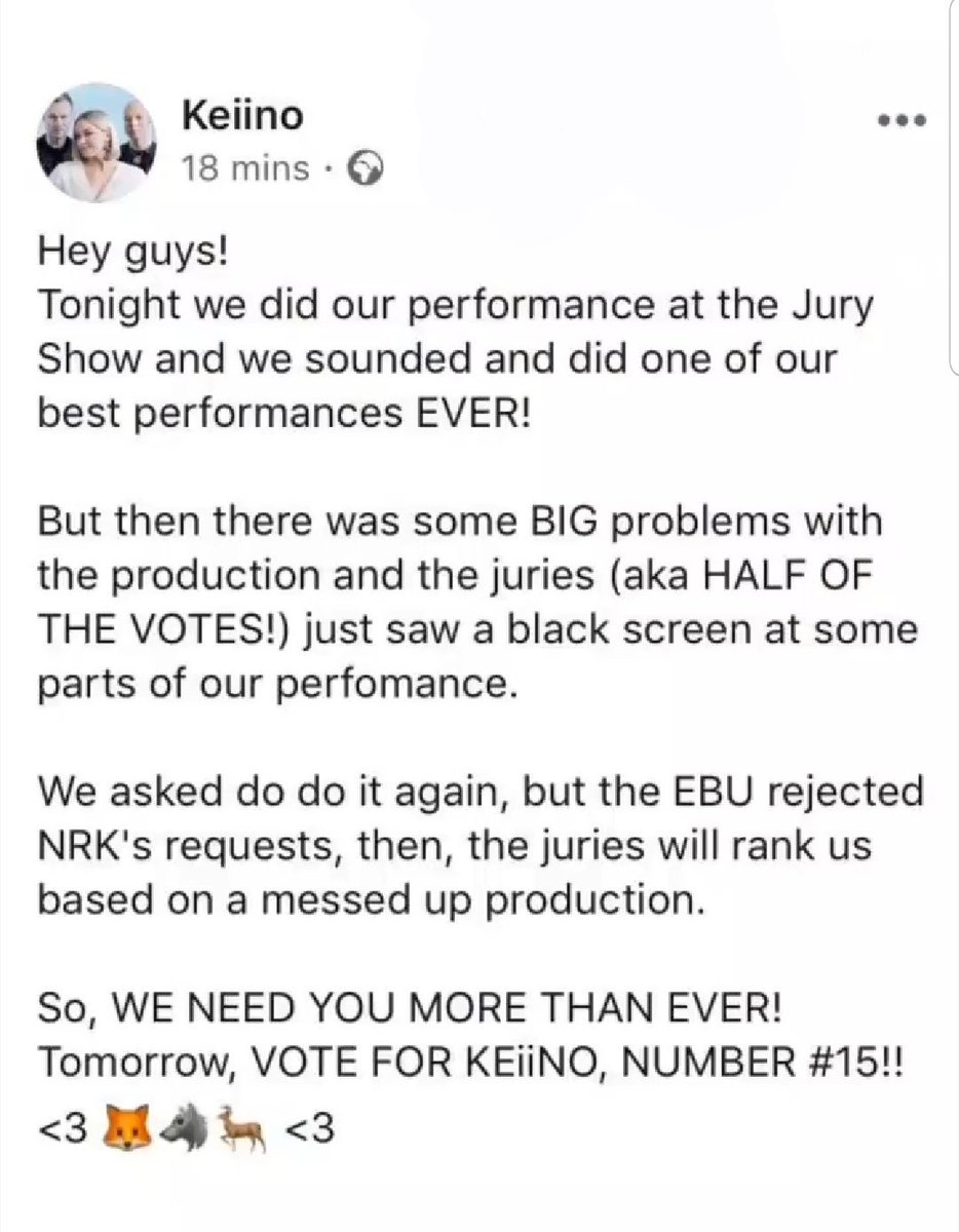 Yakamidara's tweet photo. #Eurovision #NOR #Norway https://t.co/ODuBBUfVCv