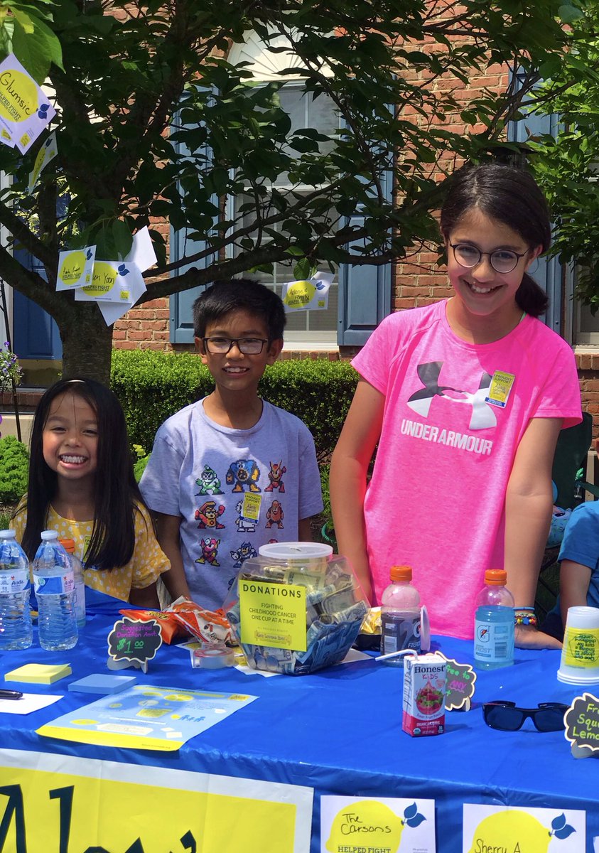 JosephVPhil's tweet photo. This fresh squeezed lemonade was worth the drive! I am so amazed by, proud of & impressed by my kids. Raising money on their Saturday for @AlexsLemonade! ❤️🍋Keep being exceptional humans. @CardinalRidgeES #CREyr5 https://t.co/BiWppS9P0o