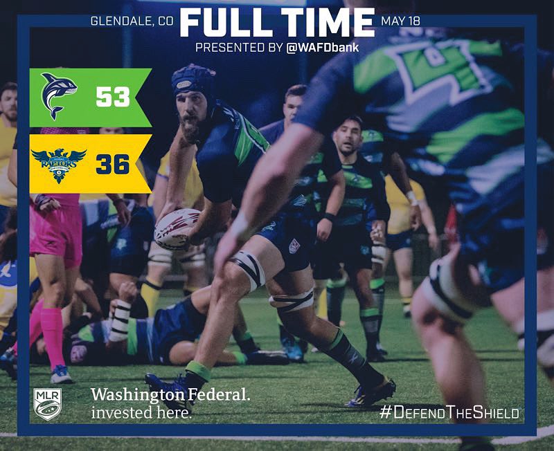 SeawolvesRugby's tweet photo. FULL TIME
Two complete halves after early substitutions proves our depth as we end @glendaleraptors’ undefeated home streak. See you back at @StarfireSports for the home stretch! 🌊 #GLENvSEA #TogetherWeHunt #DefendTheShield https://t.co/V905YVB98M