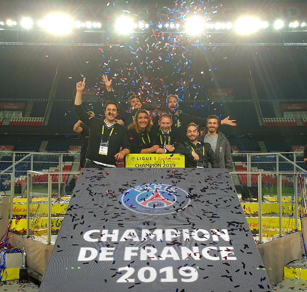 MartinsNio's tweet photo. Where there is love and inspiration, you can't go wrong!
Podium &amp; Award Ceremony @Ligue1Conforama for @LFPfr 
Dream Team #MCISports @MCI_France @MCI_Group https://t.co/C22omTKf34