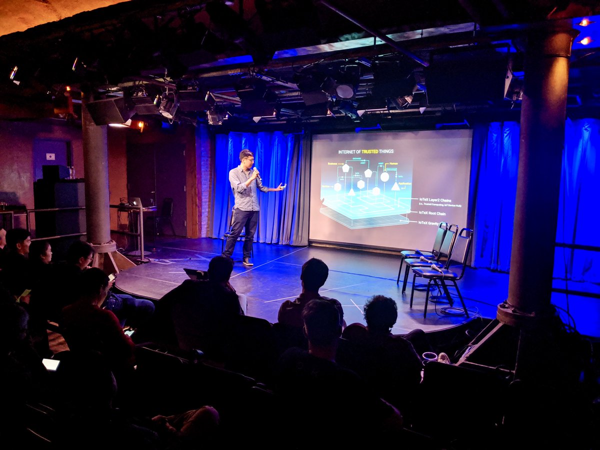 iotex_io's tweet photo. We had a great time at #PRIVACYLAND with @NuCypher @EnigmaMPC @zcoinofficial, Beam, @SpringLabsMain @concordium @dRoutenetwork in #NYCBlockchainWeek! Big thanks to all the attendees and looking forward to future events.

😎Stay tuned to our recap and podcast soon!

#Consensus2019 https://t.co/gMf8AksRbm