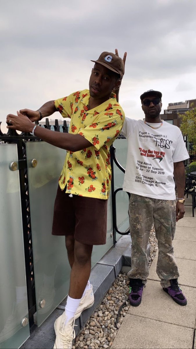 Odd Future Fans on X: Tyler and Virgil Abloh  / X