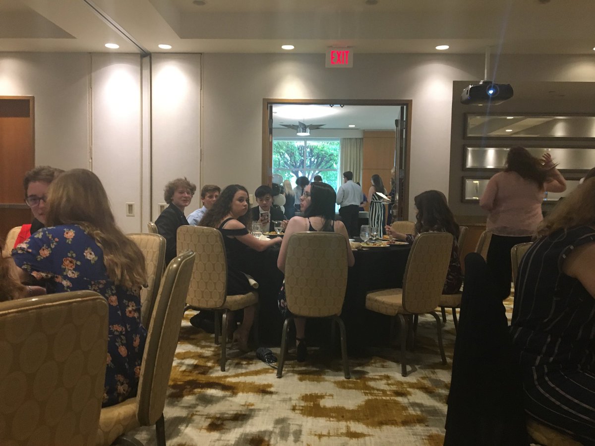 Having fun at the #clarkchoirbanquet2019