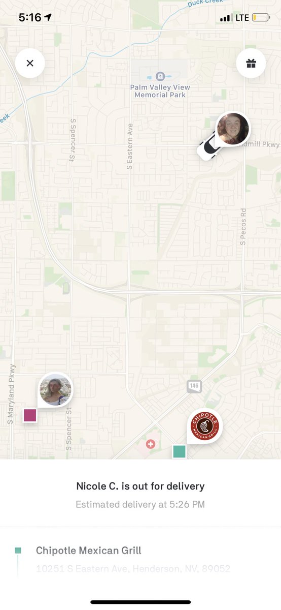 karleycottrell's tweet photo. @Postmates my driver has been all over town with my food. Not answering calls or texts. What the hell is going on here?!!! https://t.co/ppRB2JziGm