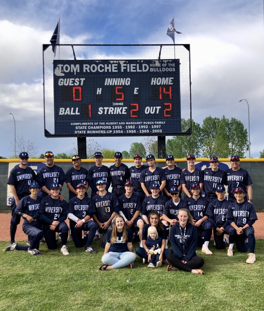 U_H_S_Baseball's tweet image. Congratulations to the Region 1 Champions. The boys took care of business in the Championship over Valley 14-0. On to STATE!!!#repeattheprocess
