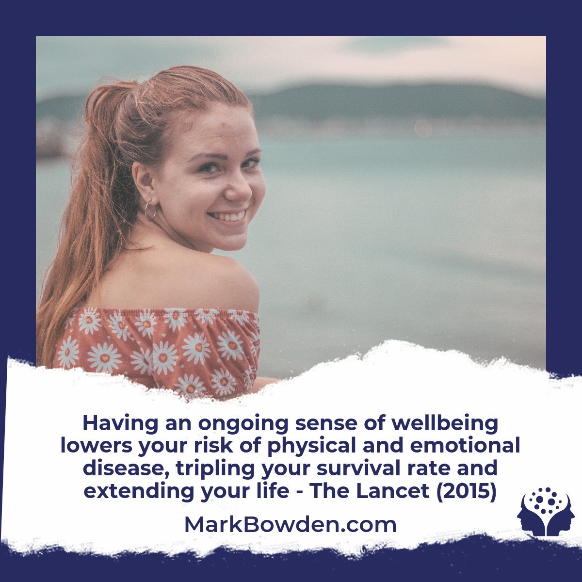 This quote is from the peer-reviewed medical journal The Lancet.

Isn't it time you started treating your wellbeing with the importance that it deserves?

markbowden.com