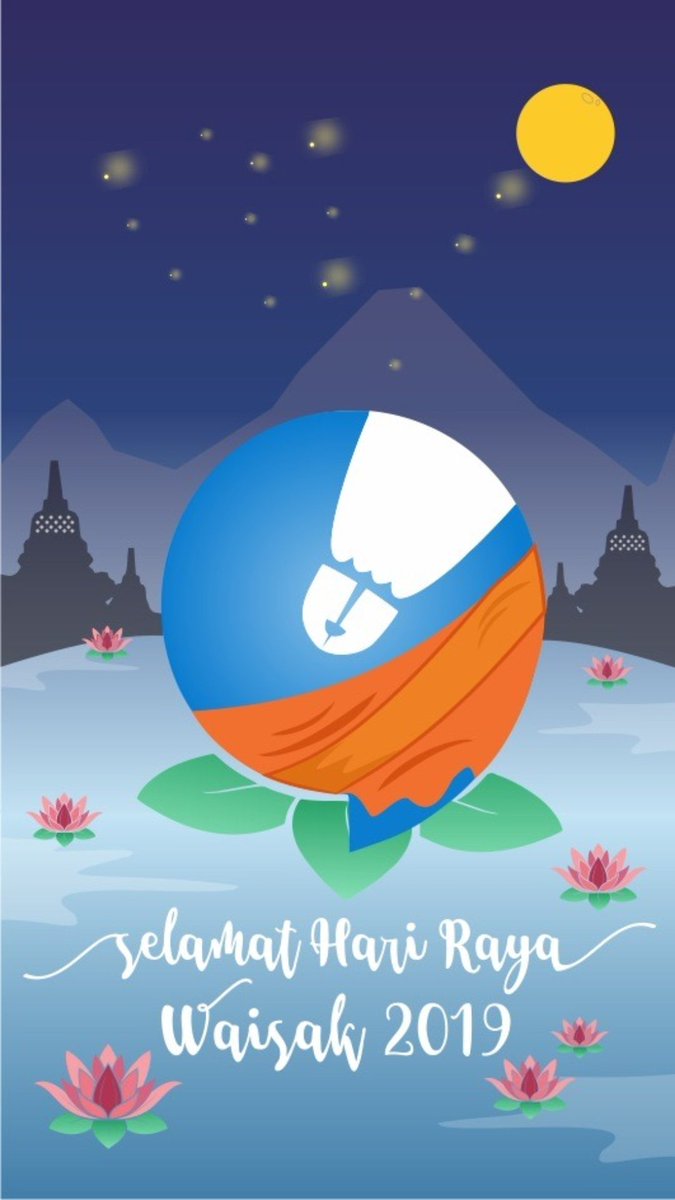 BadmintonTalk's tweet photo. Segenap tim Badmintalk mengucapkan selamat Hari Raya Trisuci Waisak 2563 BE

Di hari ini kita memperingati kelahiran (623 SM), pencapaian penerangan sempurna menjadi Buddha (588 SM), dan parinirvana (wafat; 543 SM)

Sabbe Satta Bhavantu Sukhitatta. Semoga semua makhluk berbahagia https://t.co/HjPHAD1sjH